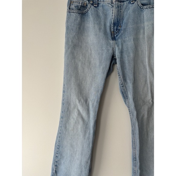 Old Navy Vintage Women's Bootcut Light Wash Midrise Denim Jeans Size 8 SHORT - Picture 2 of 8